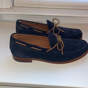 Mens suede loafers - size 13.  Worn once ! From Nordstrom rack, brand - TRASK